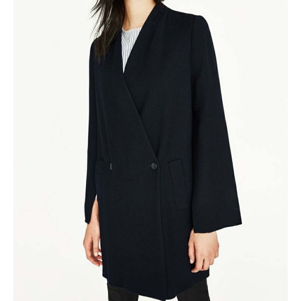 NEW Zara fall navy coat